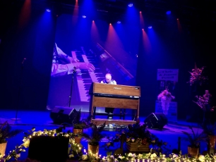 The Chairman entertains! Our current Chairman, Chris Powell, in concert at our wonderful venue.